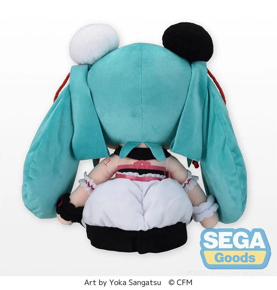 Hatsune Miku - Hatsune Miku (Panda Manju LL ver.) Fluffy Plush SEGA