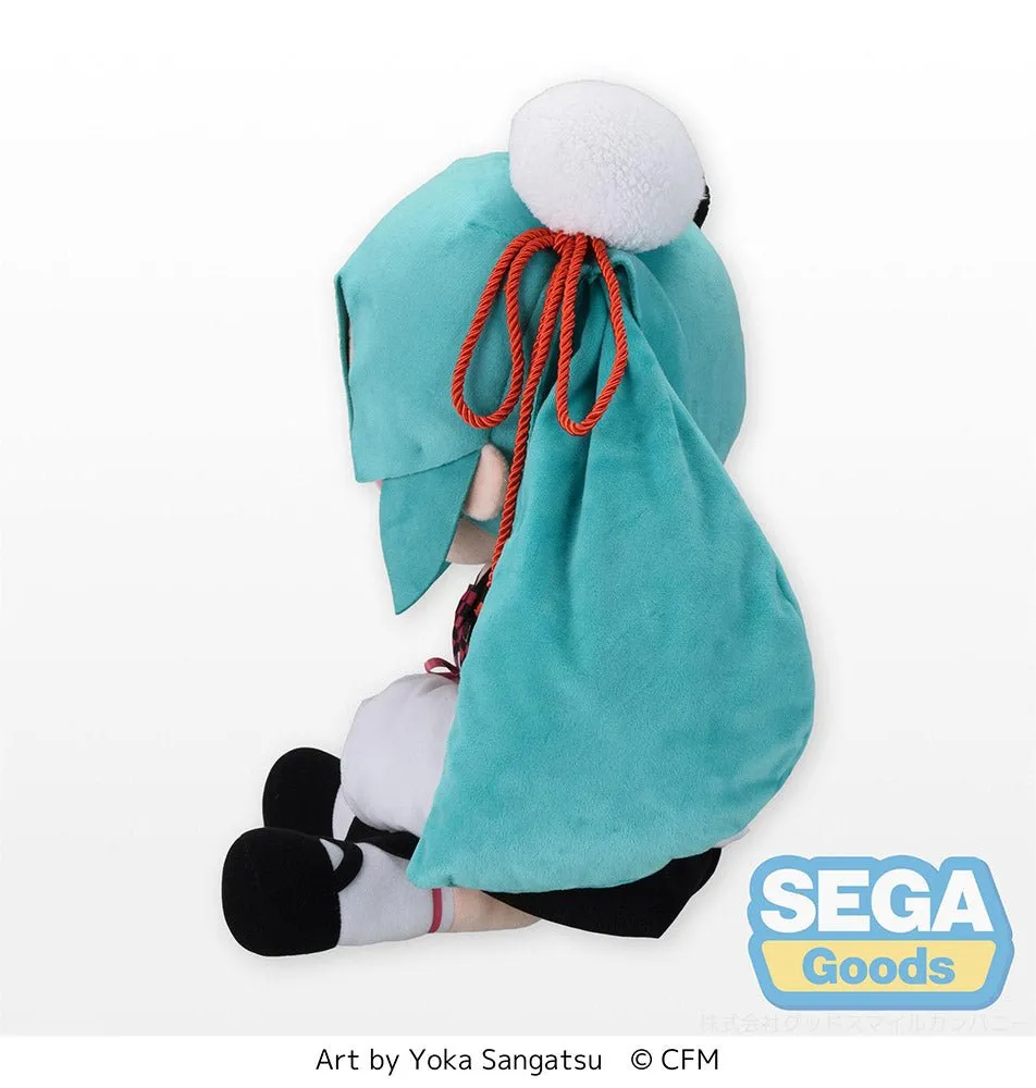 Hatsune Miku - Hatsune Miku (Panda Manju LL ver.) Fluffy Plush SEGA