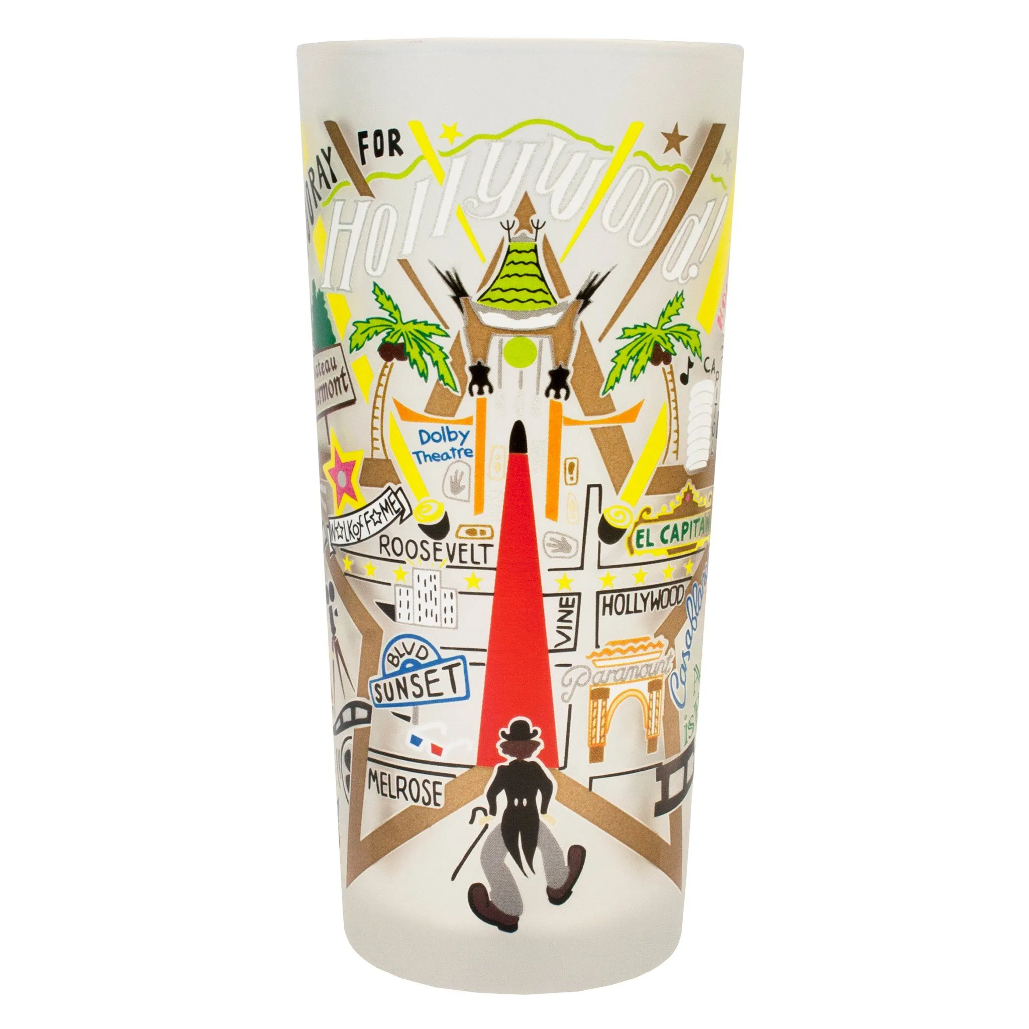 Hollywood Drinking Glass