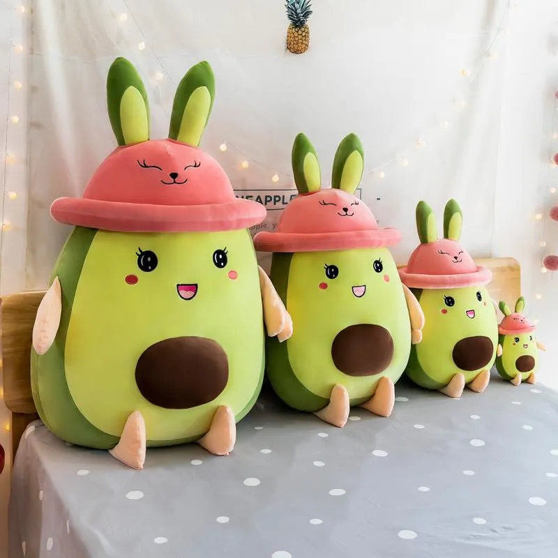 Kawaii Avocado Bunny Plush