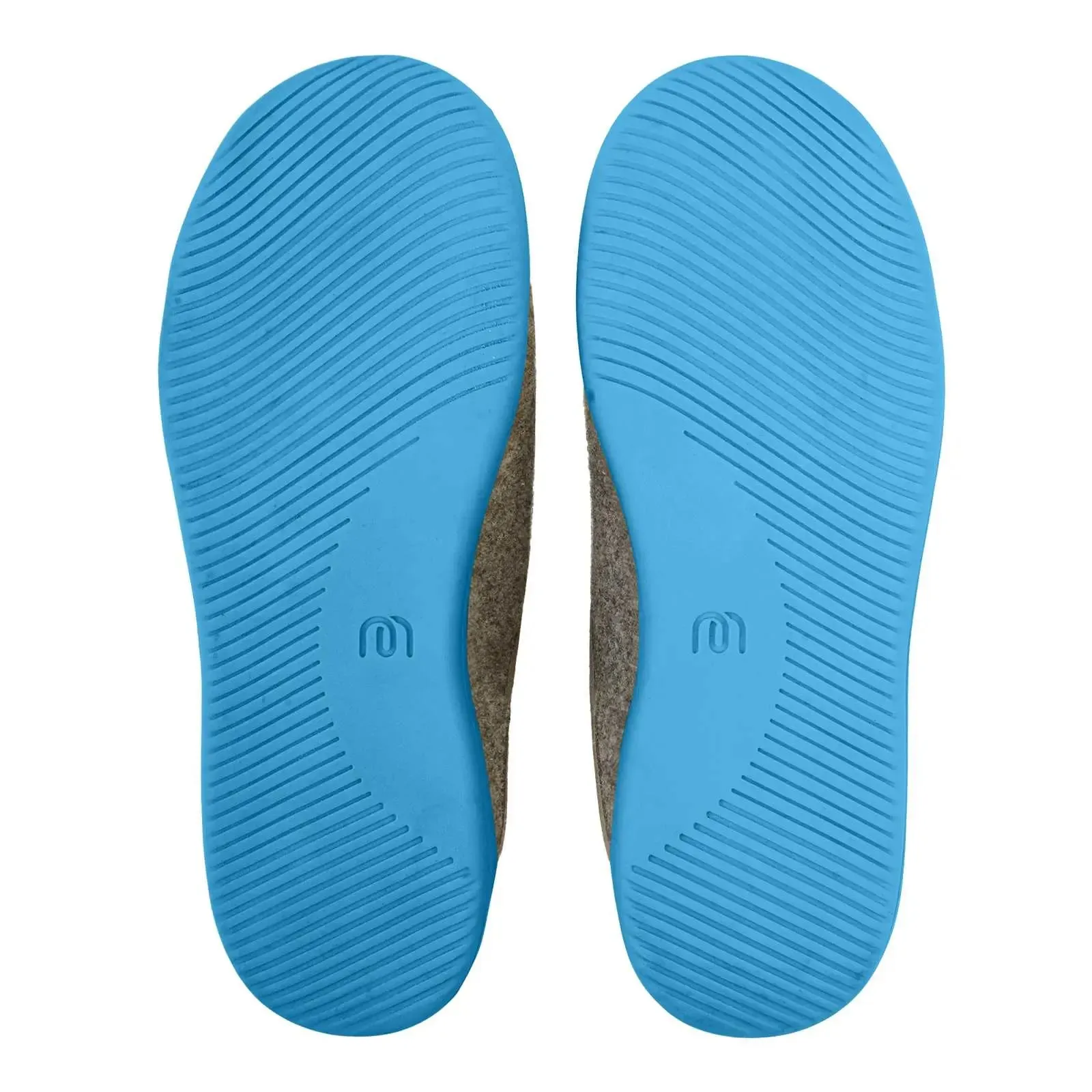mahabis mule in larvik light grey x gozo blue