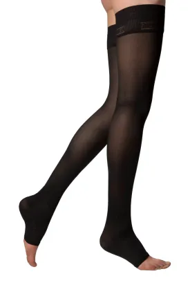 Marilyn CCL2 Open Toe Open Toe Compression Thigh Highs