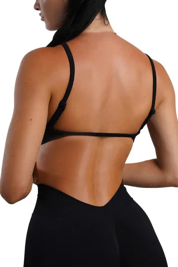 MINIMAL CROP - BLACK