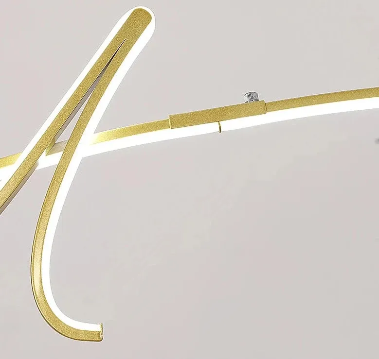 NEO Chasar Gold / Black painted Modern LED pendant lights for Dining / Kitchen