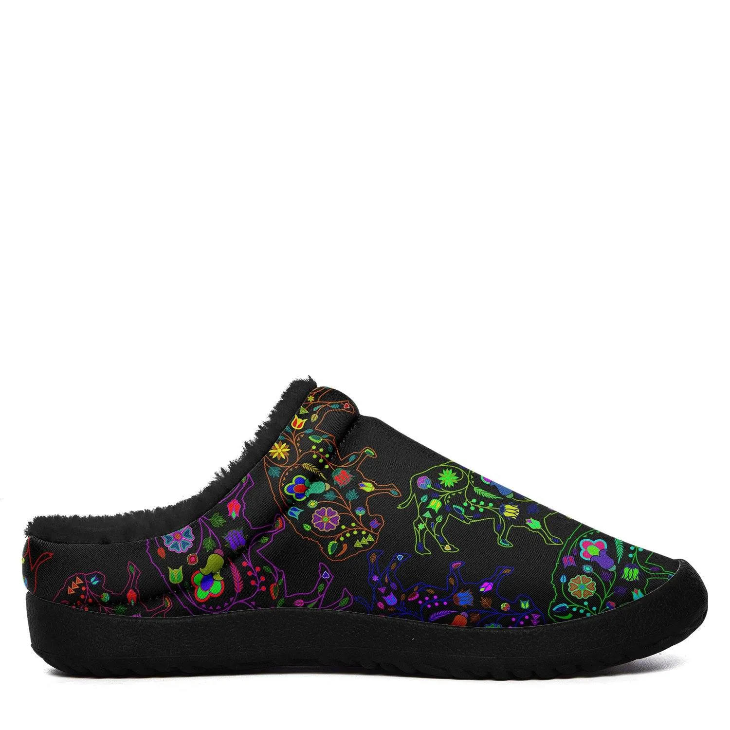 Neon Floral Buffalos Ikinnii