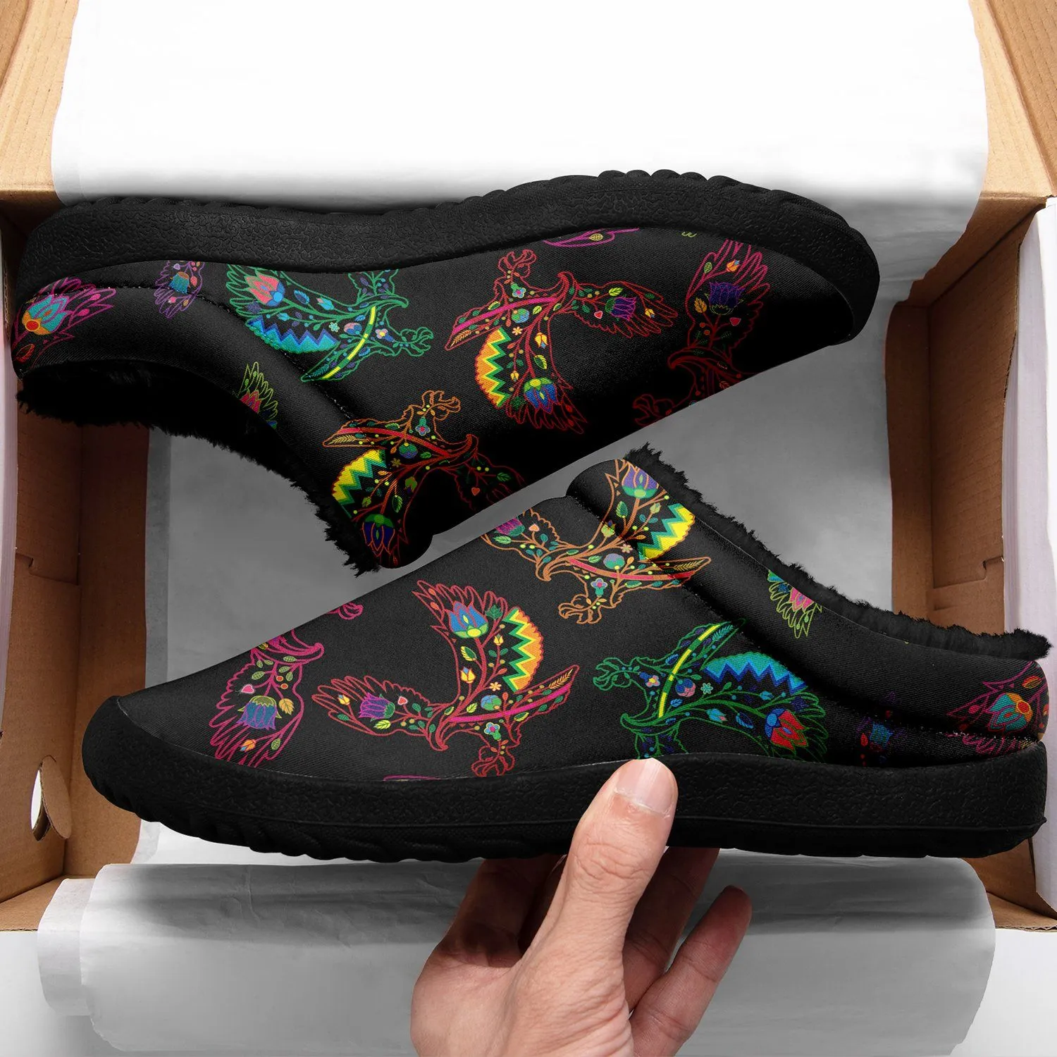 Neon Floral Eagles Ikinnii