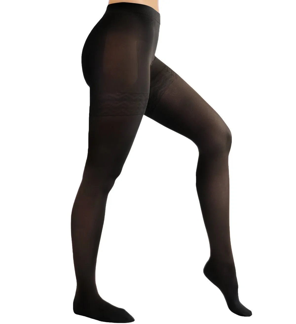 OPEN BOX: Classic Compression Closed Toe Pantyhose