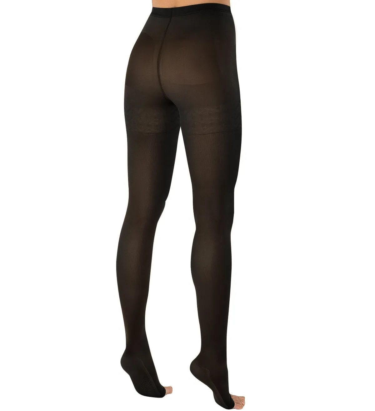 OPEN BOX: Classic Compression Open Toe Pantyhose