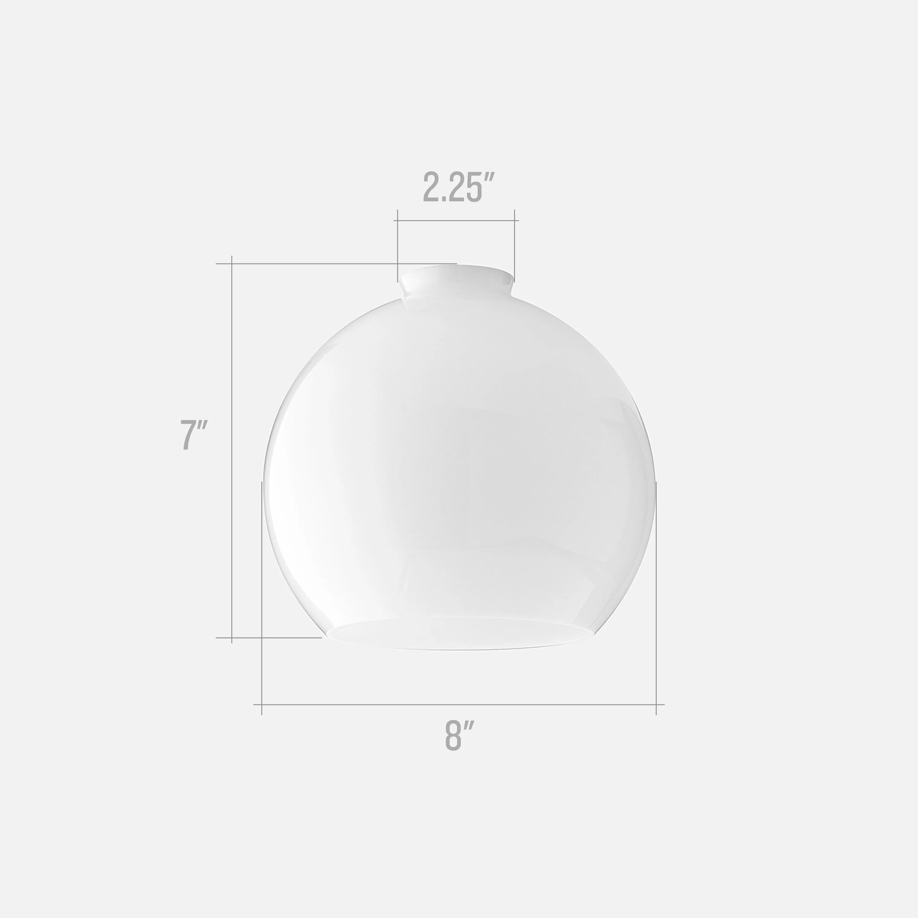 Open Globe Shade