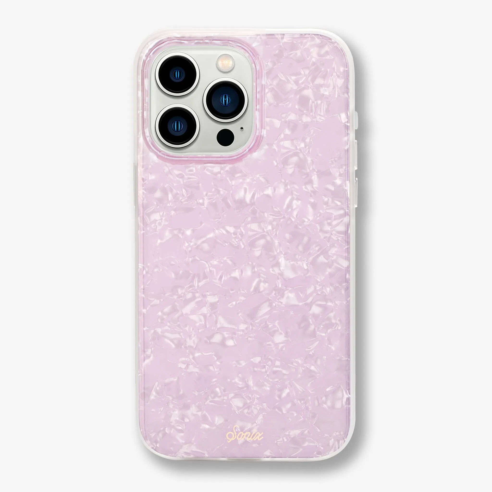 Pink Pearl Tort MagSafe® Compatible iPhone Case