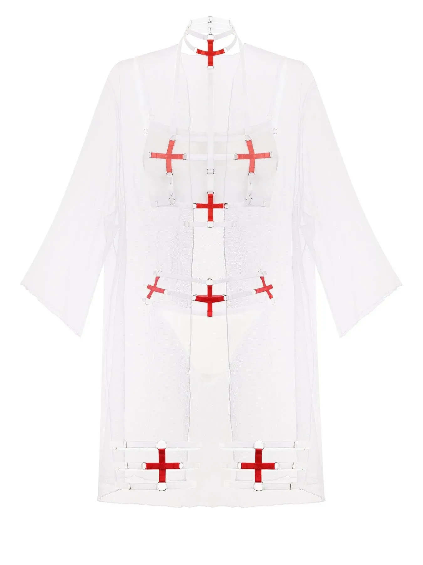 ROLE-PLAYING LINGERIE SET "SENSUAL NURSE"
