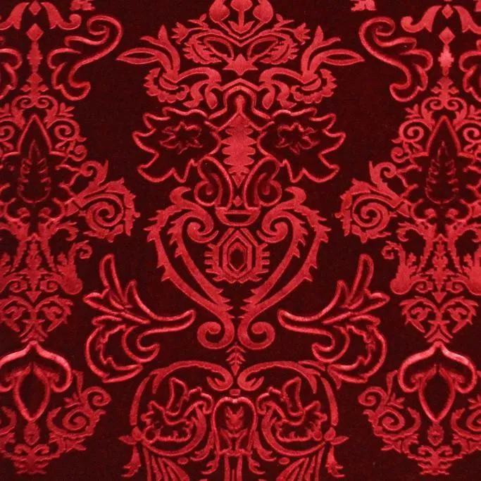 Royalty Embossed Stretch Velvet Fabric | Blue Moon Fabrics