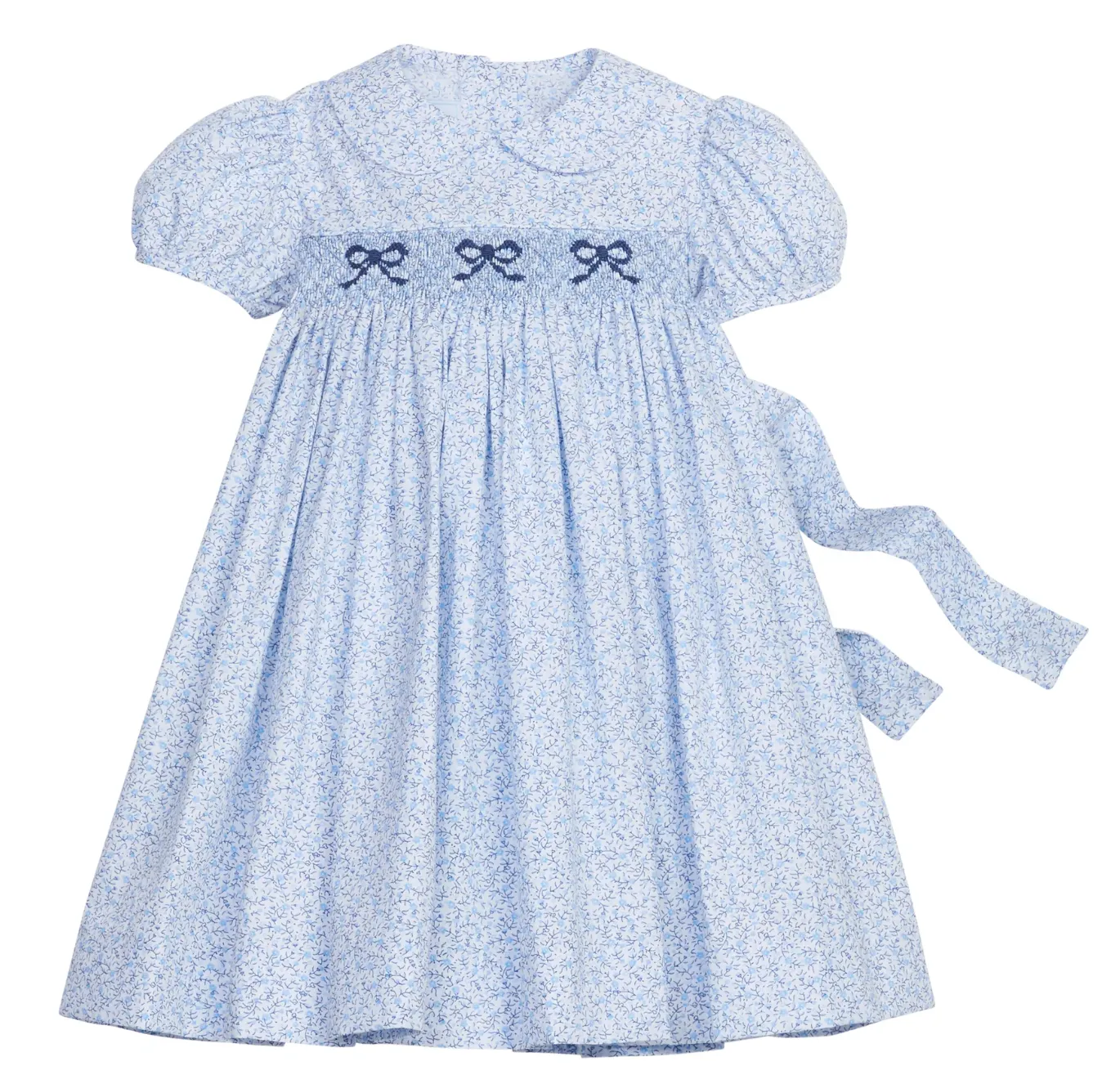Smocked Peter Pan Dress