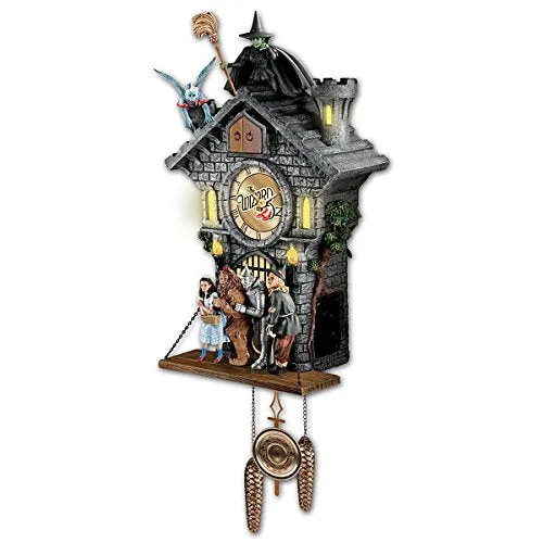 The Bradford Exchange All in Good Time, My Little Pretty Cuckoo Clock with Barking Toto