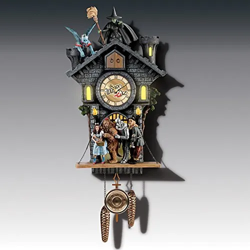 The Bradford Exchange All in Good Time, My Little Pretty Cuckoo Clock with Barking Toto