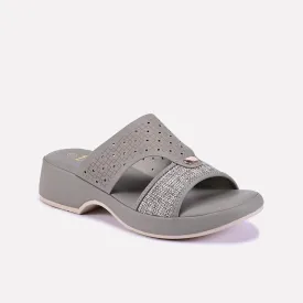 Wini Gray Casual Slippers 0412626