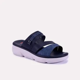 Xena Blue Comfy Slippers 0412609