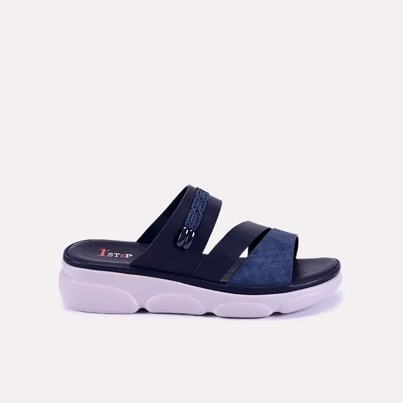 Xena Blue Comfy Slippers 0412609