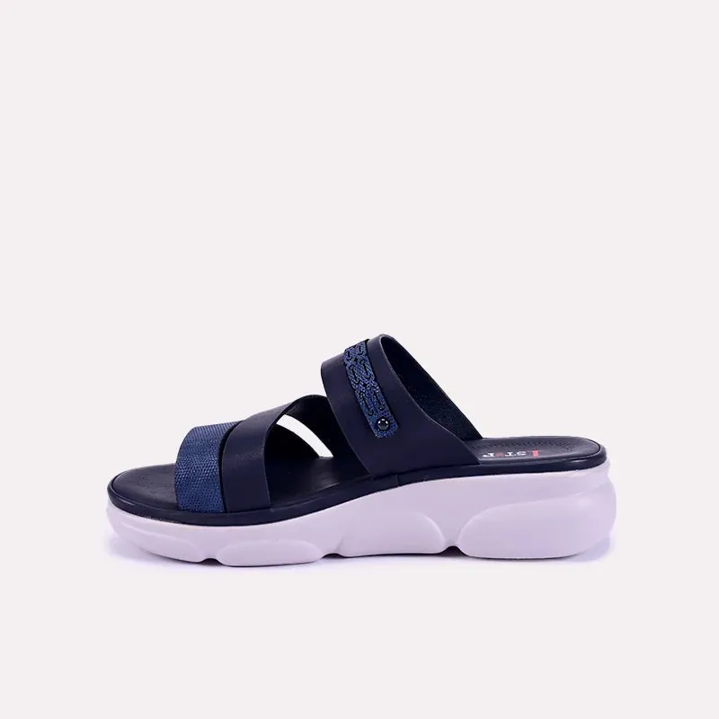 Xena Blue Comfy Slippers 0412609